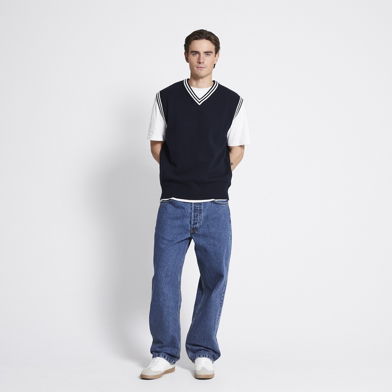 Knitted vest "Rafa" Navy